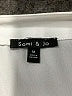 Sami & JO 100% Polyester Ivory 3/4 Sleeve Blouse Size M - photo 7
