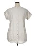 Terzo Millenio Ivory Short Sleeve Blouse Size 1X - photo 2