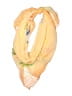 Unbranded Yellow Orange Scarf One size - photo 1