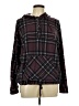 Eden & Olivia Plaid Burgundy Pullover Sweater Size L - photo 1