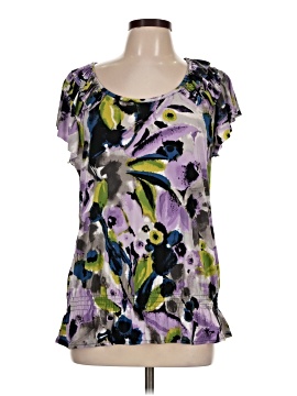 Worthington Short Sleeve Blouse