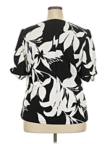 Liz Claiborne Short Sleeve Blouse (view 2)