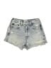 AGOLDE 100% Cotton Blue Denim Shorts Size 25 waist - photo 1