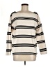 Banana Republic Stripes Ivory Pullover Sweater Size M - photo 1