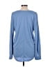 Ann Taylor Blue Long Sleeve Blouse Size L - photo 2
