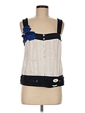 Nanette Lepore Sleeveless Silk Top (view 1)