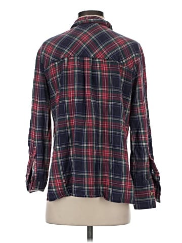 Topshop Long Sleeve Button-Down Shirt (view 2)