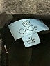 CeCe Black Short Sleeve Blouse Size XS - photo 7