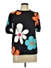 Unbranded Black Short Sleeve Blouse Size L (estimated) - photo 1