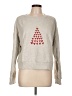 Assorted Brands Hearts Gray Sweatshirt Size L - photo 1