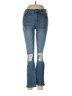 RACHEL Rachel Roy Color Block Blue Jeans Size 6 - photo 1