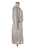 Calvin Klein 100% Polyester Metallic Silver Cocktail Dress Size 6 - photo 4