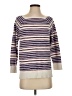 Ann Taylor LOFT Stripes Purple Pullover Sweater Size S - photo 1