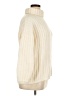 One Step Up 100% Acrylic Ivory Turtleneck Sweater Size L - photo 4