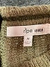 Ripe Color Block Brown Pullover Sweater Size M - photo 6