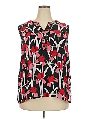 Liz Claiborne Sleeveless Blouse (view 1)