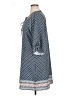 Unbranded 100% Polyester Blue Casual Dress Size 1X - photo 5