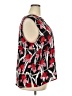 Liz Claiborne 100% Polyester Red Sleeveless Blouse Size XXL - photo 4