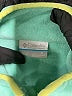 Columbia 100% Polyester Color Block Green Teal Track Jacket Size 10 - 12 - photo 3