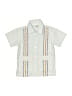 Assorted Brands Chevron-herringbone White Short Sleeve Button-Down Shirt Size 2T - photo 1