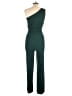 Gilli Solid Green Jumpsuit Size L - photo 2