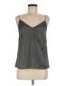 H&M 100% Polyester Gray Sleeveless Top Size 6 - photo 1