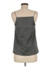 H&M 100% Polyester Gray Sleeveless Top Size 6 - photo 2