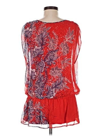 Ella Moss 3/4 Sleeve Silk Top (view 2)