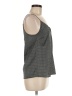 H&M 100% Polyester Gray Sleeveless Top Size 6 - photo 4