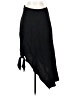 Zara Solid Black Casual Skirt Size S - photo 1