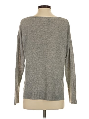 Aqua Cashmere Pullover Sweater (view 2)