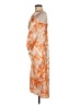 Future Collective 100% Polyester Orange Cocktail Dress Size M - photo 5