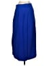 Madewell 100% Silk Solid Blue Silk Skirt Size 4 - photo 2