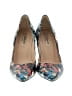 L.K. Bennett Floral Teal Heels Size EU 38 - photo 2
