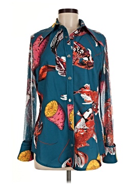Thebe Magugu Long Sleeve Blouse