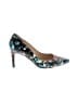 L.K. Bennett Floral Teal Heels Size EU 38 - photo 1