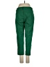Buru Solid Green Casual Pants Size S - photo 2