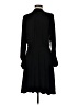 NY Collection Solid Black Casual Dress Size M - photo 2