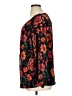 Emily Wonder 100% Polyester Black 3/4 Sleeve Blouse Size 1X - photo 5