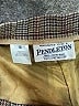 Pendleton 100% Wool Plaid Brown Wool Pants Size 14 - photo 7