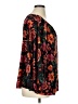 Emily Wonder 100% Polyester Black 3/4 Sleeve Blouse Size 1X - photo 4