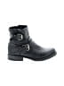 Steve Madden 100% Leather Black Ankle Boots Size 8 1/2 - photo 1