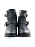 Steve Madden 100% Leather Black Ankle Boots Size 8 1/2 - photo 2