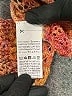 Effordram 100% Polyester Tie-dye Orange Pullover Sweater Size M - photo 8