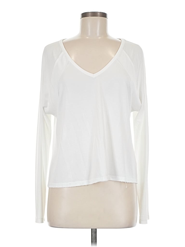 Pre-owned Saltwater Luxe Long Sleeve T-shirt In Ivory