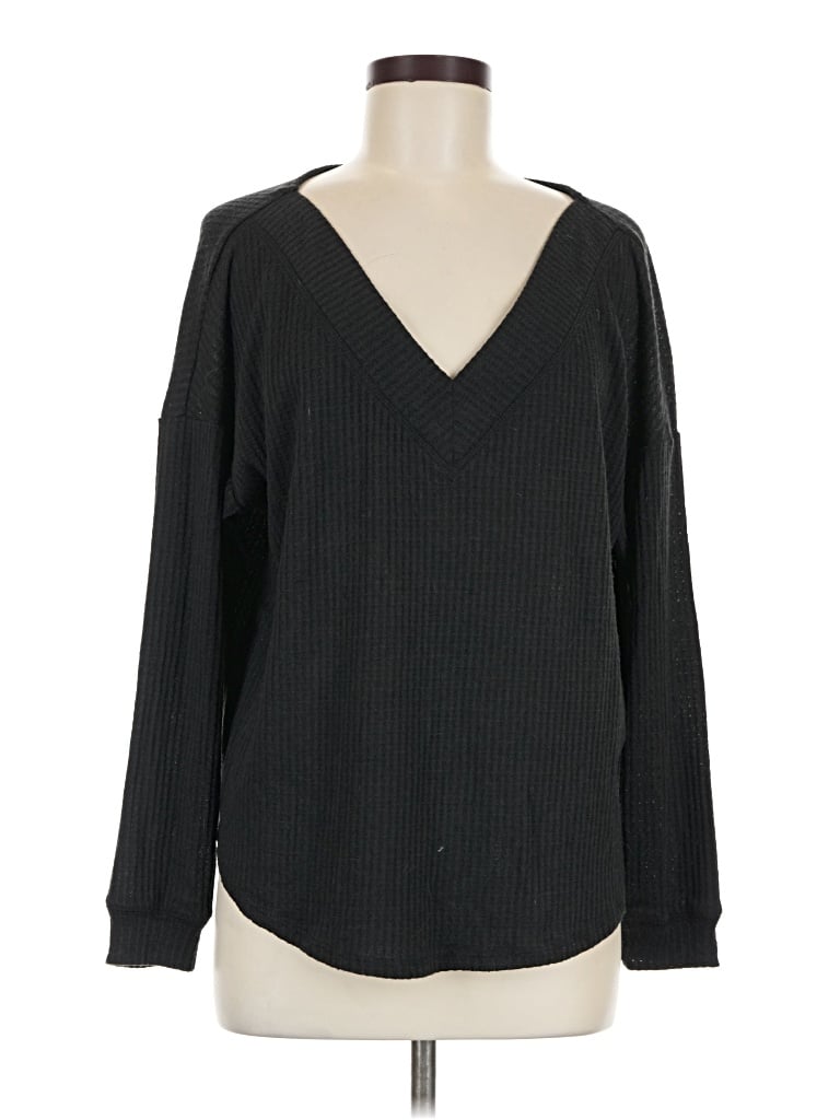Pre-owned Assorted Brands Pullover Sweater In Black