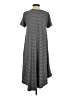 Lularoe Stripes Gray Casual Dress Size S - photo 2