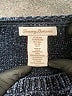 Tommy Bahama 100% Polyester Black Teal Pullover Sweater Size 7 - photo 3