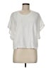 Current/Elliott 100% Cotton White Short Sleeve Top Size Med (2) - photo 1
