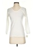 Unbranded Ivory White 3/4 Sleeve T-Shirt Size S - photo 1